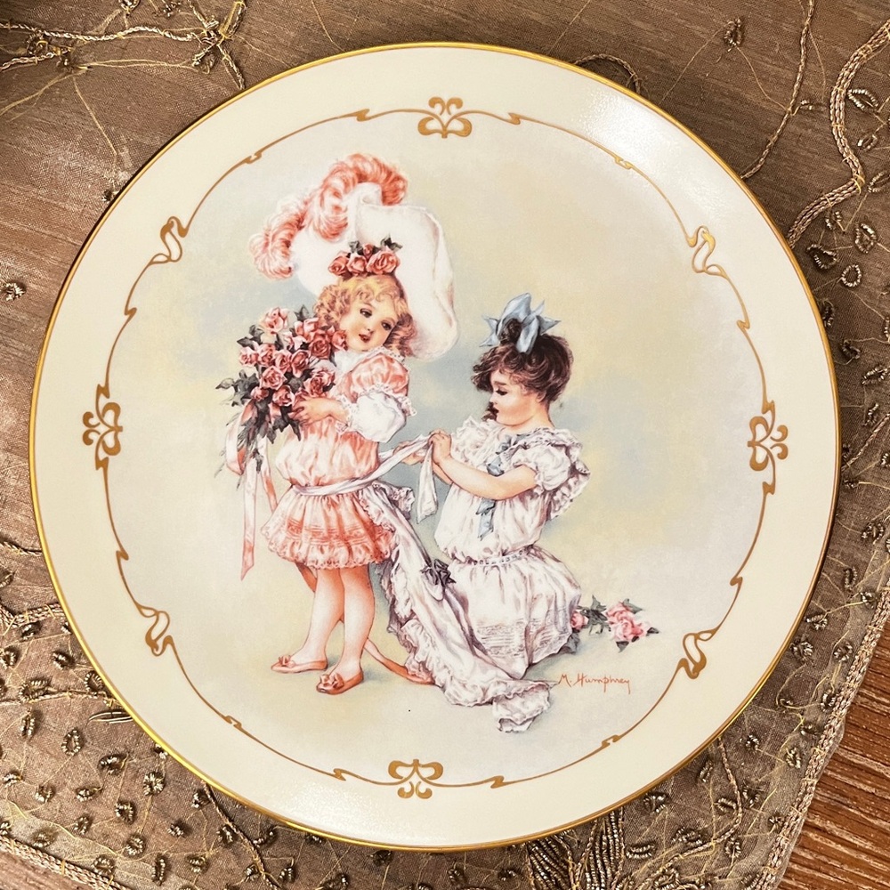 'Playing Bridesmaid' by Maud Humphrey Bogart.
